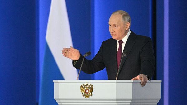 Bài phát biểu của Tổng thống Liên bang Nga Vladimir Putin trước Quốc hội Liên bang - Sputnik Việt Nam