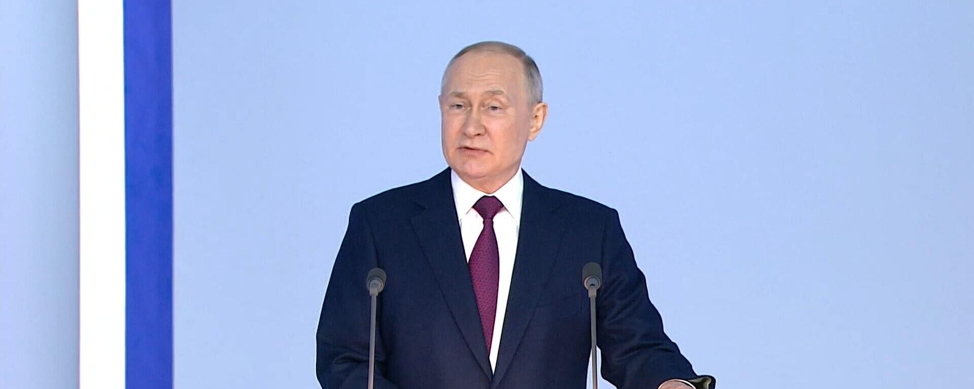 Không thể đánh bại Nga trên chiến trường: Putin công bố thông điệp trước Quốc hội Liên bang - Sputnik Việt Nam, 1920, 21.02.2023