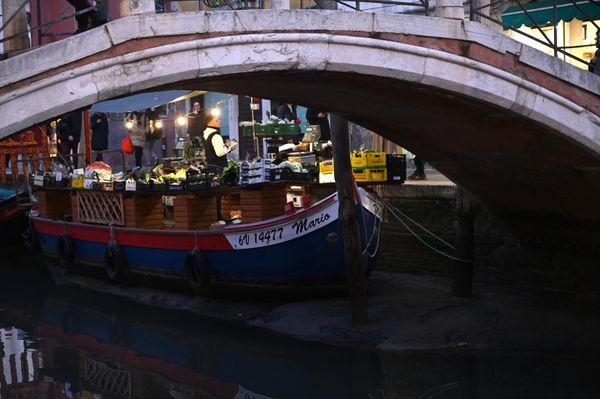 Con kênh khô cạn ở Venice. - Sputnik Việt Nam