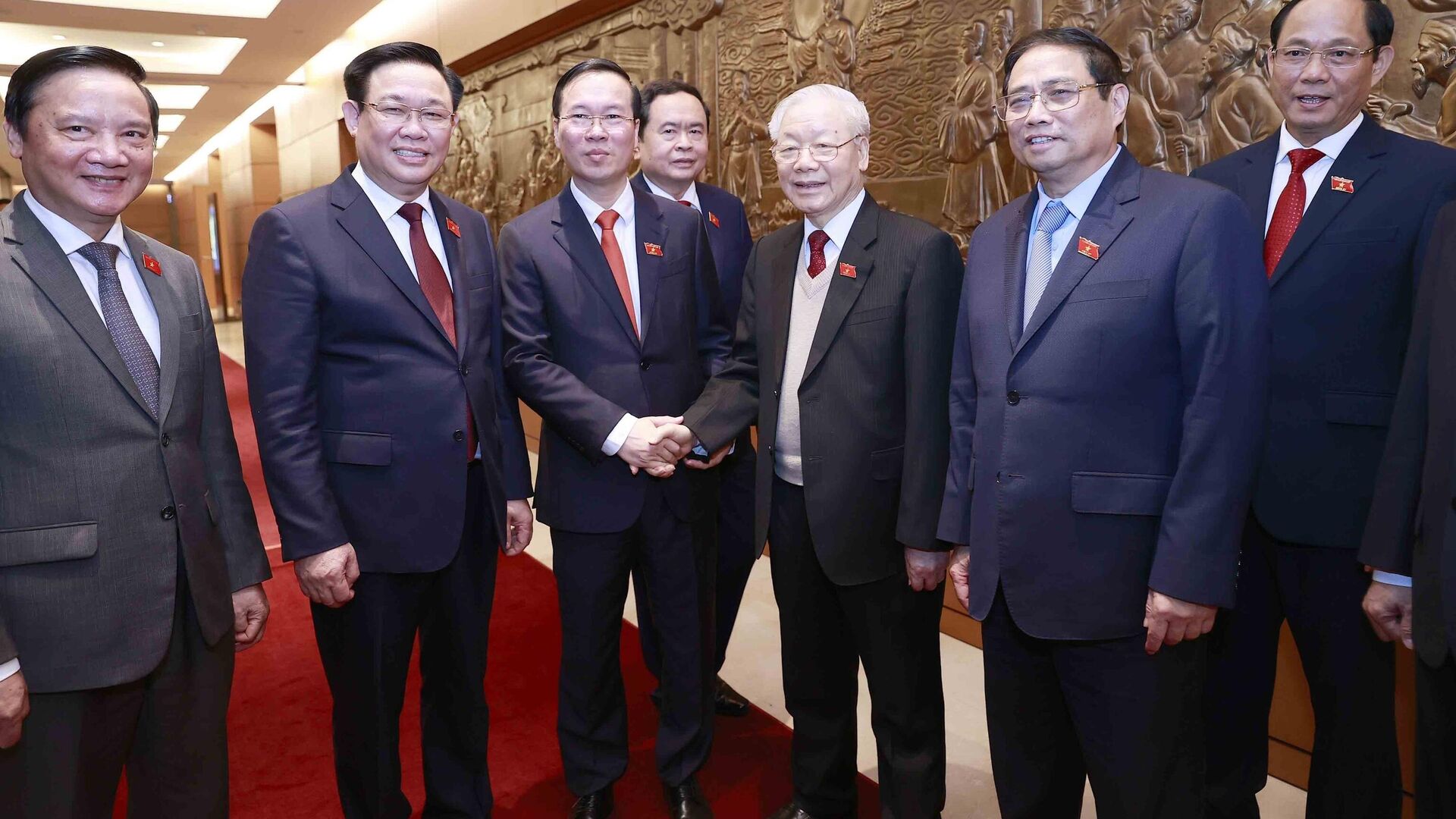 Đồng chí Võ Văn Thưởng được bầu giữ chức Chủ tịch nước CHXHCN Việt Nam nhiệm kỳ 2021-2026 - Sputnik Việt Nam, 1920, 03.03.2023