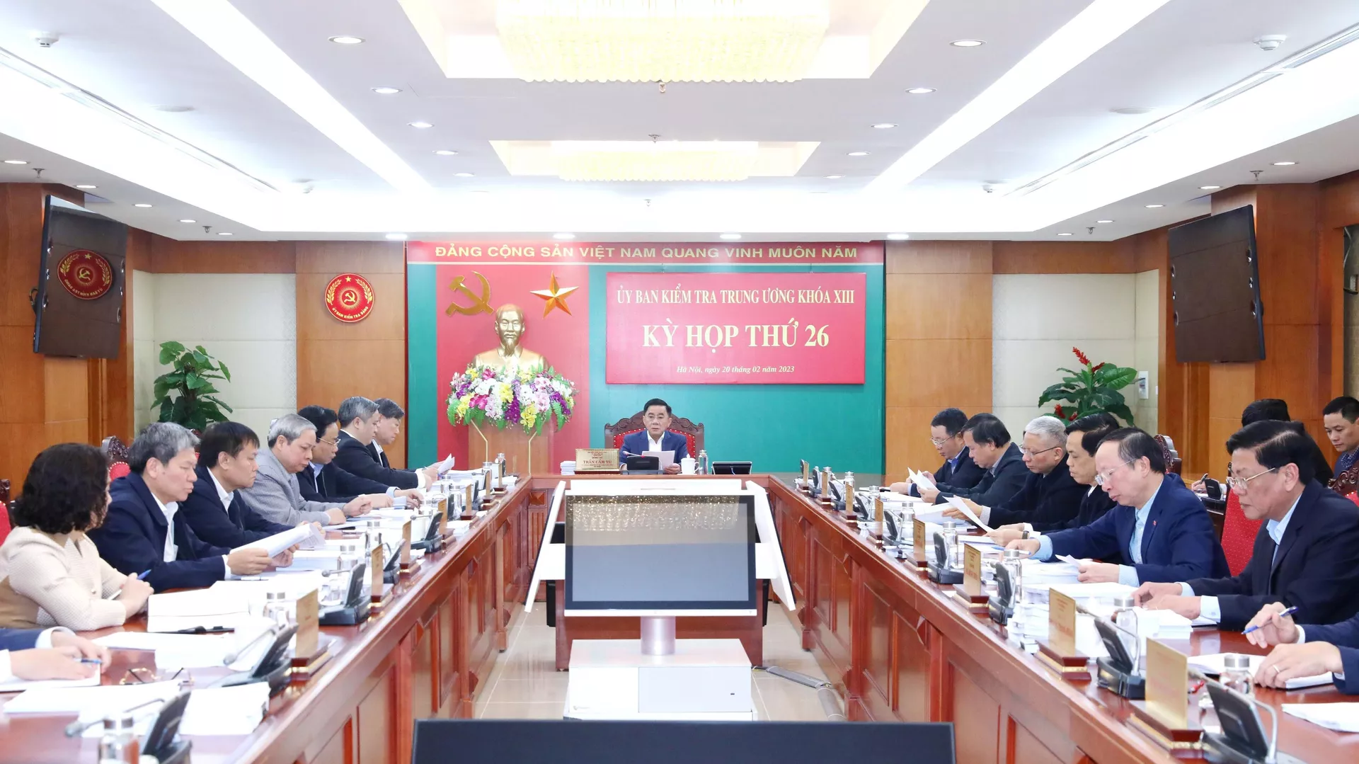 Kỳ họp thứ 26 của Ủy ban Kiểm tra Trung ương 
