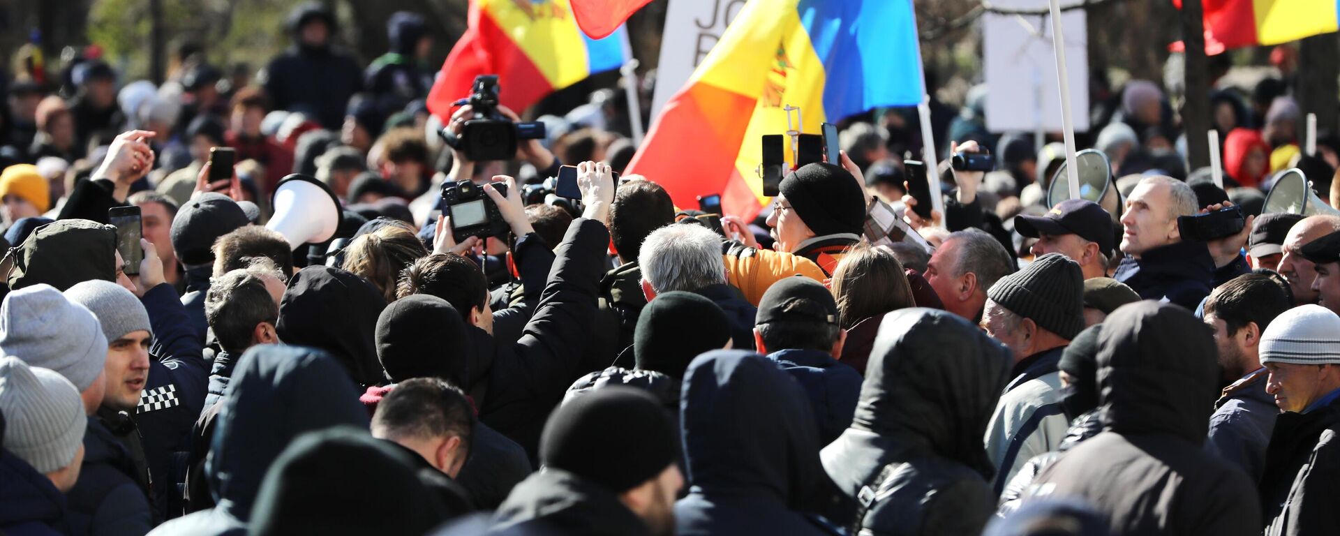 Người biểu tình ở Moldova ra tối hậu thư cho chính quyền - Sputnik Việt Nam, 1920, 16.06.2025
