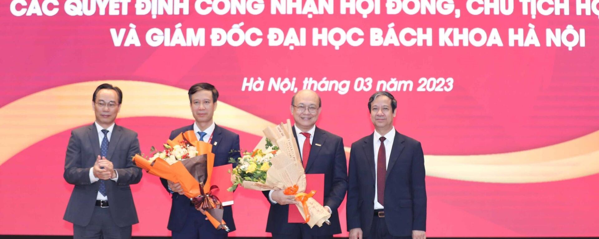 Công bố Quyết định Chuyển Trường Đại học Bách khoa Hà Nội thành Đại học Bách khoa Hà Nội - Sputnik Việt Nam, 1920, 17.03.2023