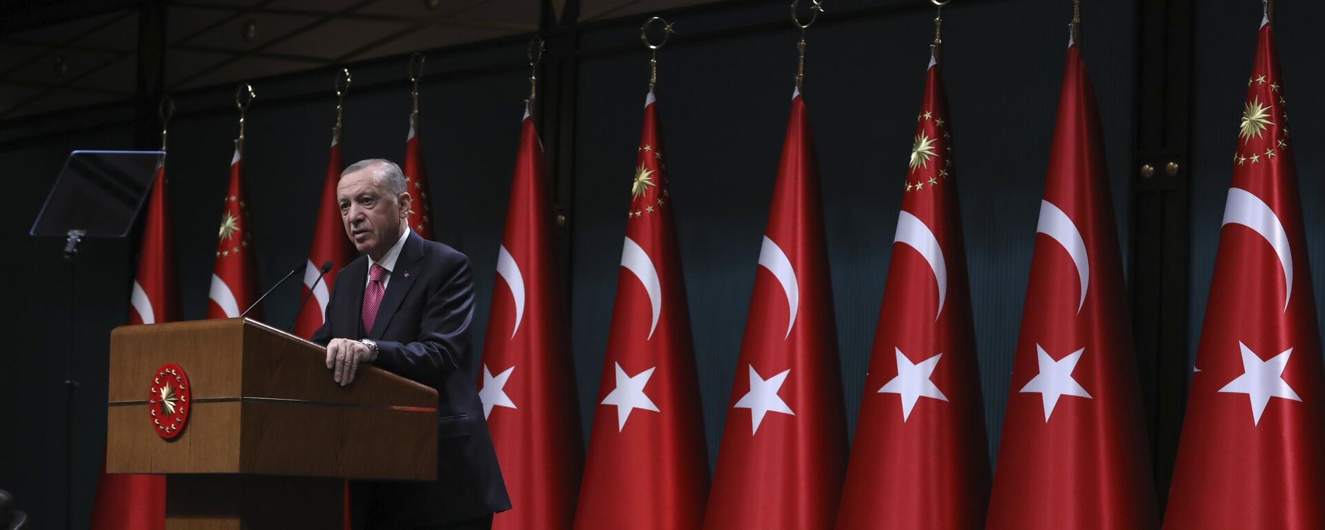 Tổng thống Thổ Nhĩ Kỳ Recep Tayyip Erdogan - Sputnik Việt Nam, 1920, 23.10.2023