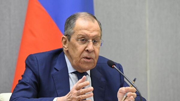 Ngoại trưởng Nga Sergei Lavrov  - Sputnik Việt Nam