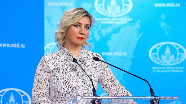 Báo cáo của đại diện chính thức Bộ Ngoại giao Nga M. Zakharova - Sputnik Việt Nam