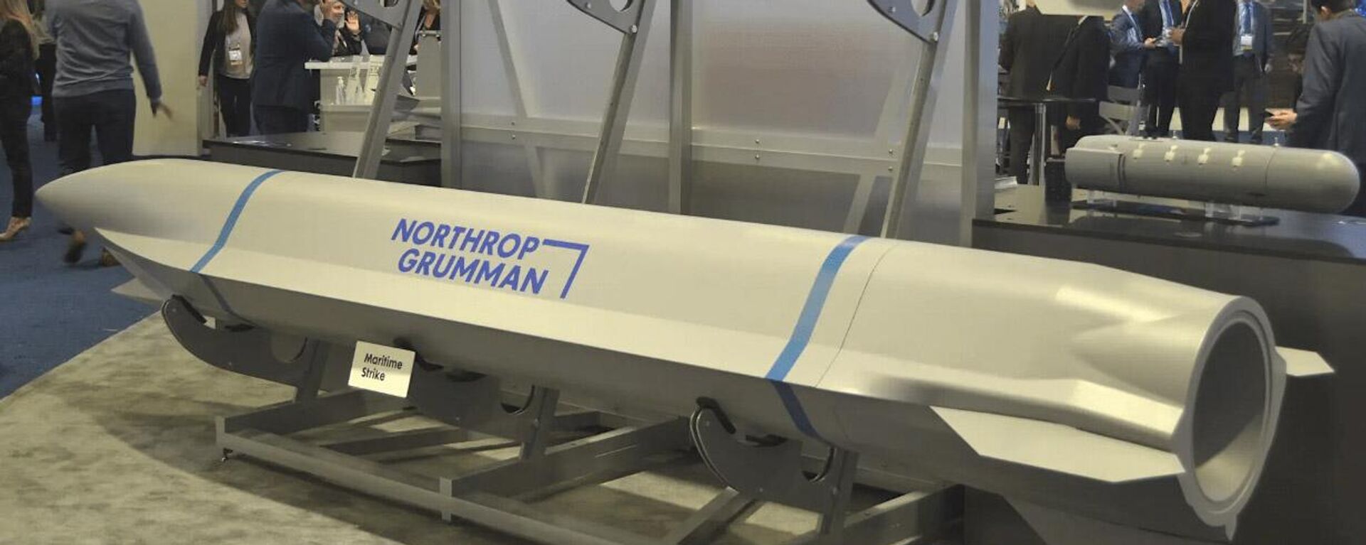 Mô hình tên lửa tấn công hải quân AGM-88G AARGM-ER mới của công ty Mỹ Northrop Grumman - Sputnik Việt Nam, 1920, 07.04.2023