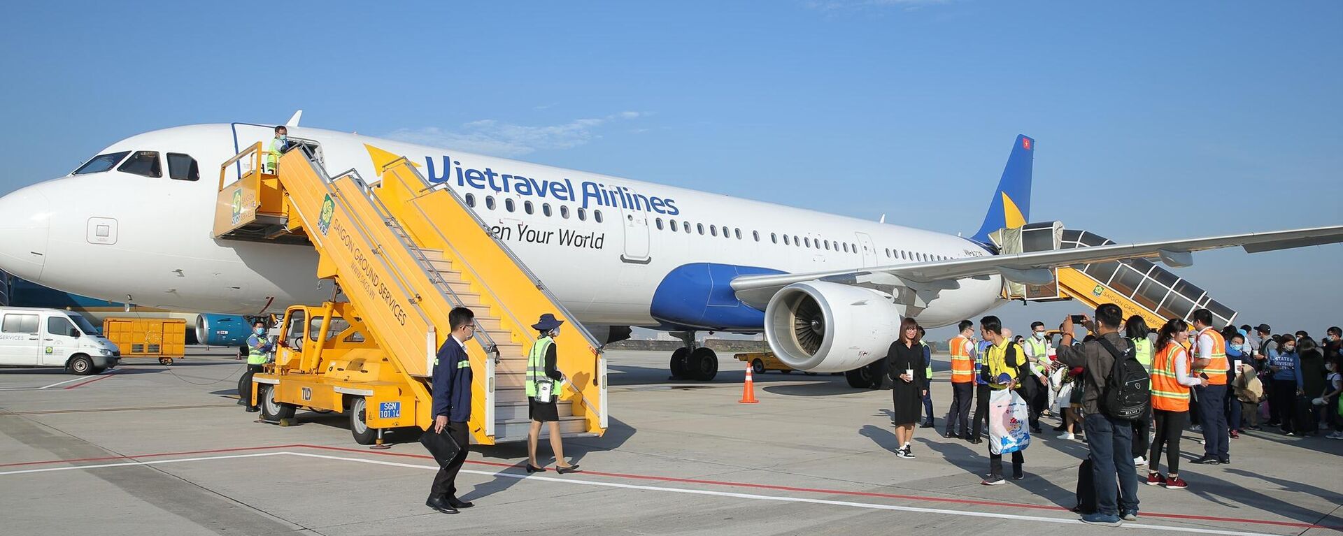 Airbus A321-211 công ty Vietravel Airlines - Sputnik Việt Nam, 1920, 08.04.2023