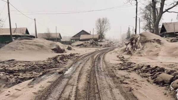 Núi lửa Shiveluch phun trào ở Kamchatka - Sputnik Việt Nam