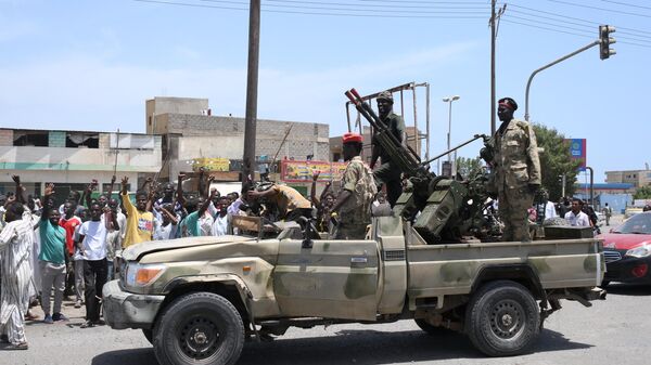 Các quân nhân tại thành phố Port Sudan - Sputnik Việt Nam