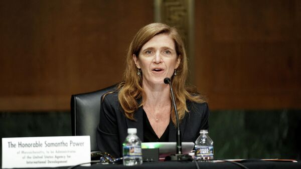 Bà Samantha Power đứng đầu Cơ quan Phát triển Quốc tế Hoa Kỳ (USAID) - Sputnik Việt Nam