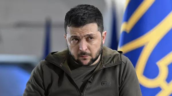 Tổng thống Ukraina Vladimir Zelensky - Sputnik Việt Nam