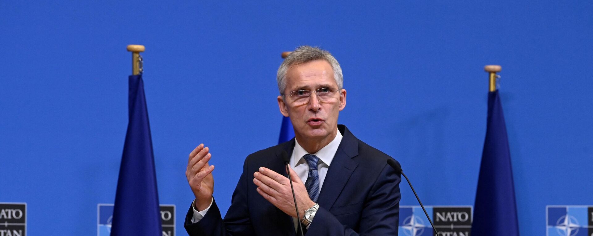 Tổng thư ký NATO Jens Stoltenberg - Sputnik Việt Nam, 1920, 02.06.2023