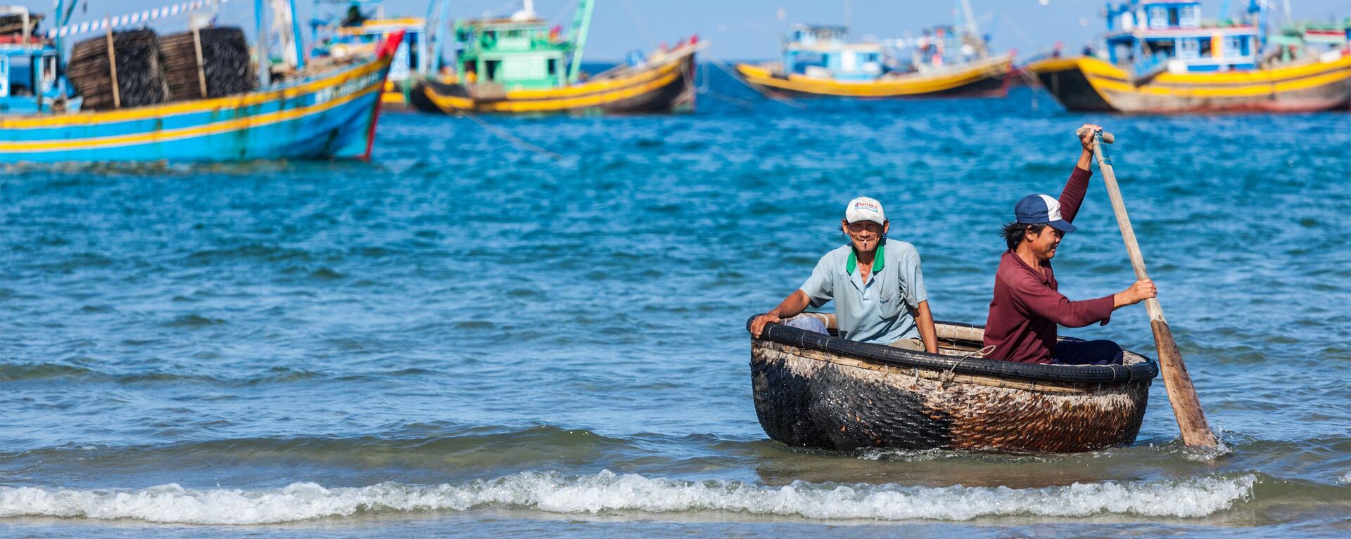 Những ngư dân ở Phan Thiết, Việt Nam - Sputnik Việt Nam, 1920, 28.07.2023