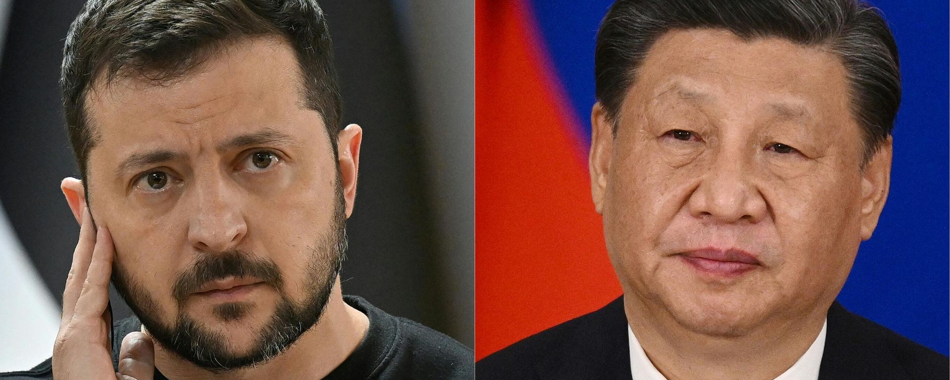 Tổng thống Ukraina Vladimir Zelensky và Chủ tịch Trung Quốc Tập Cận Bình - Sputnik Việt Nam, 1920, 27.04.2023