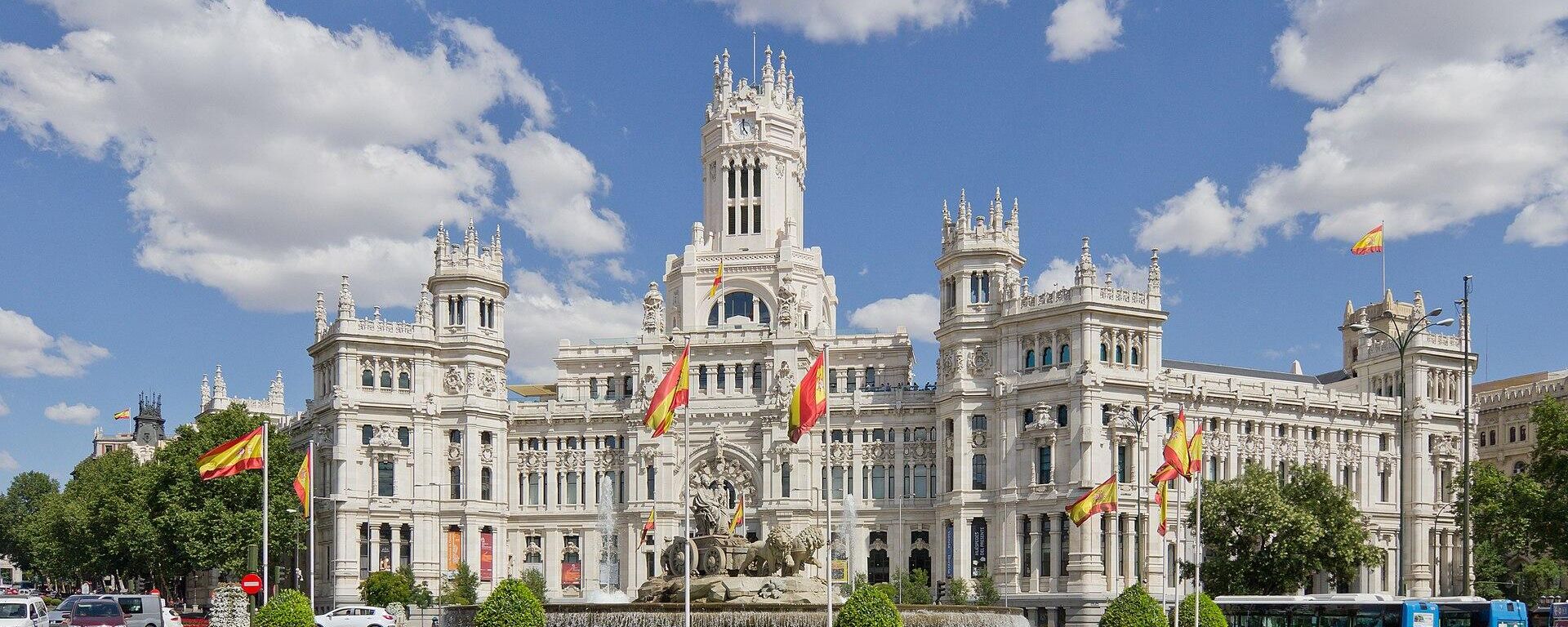 Cung Điện Cybele Ở Madrid Tây Ban Nha - Sputnik Việt Nam, 1920, 05.07.2026