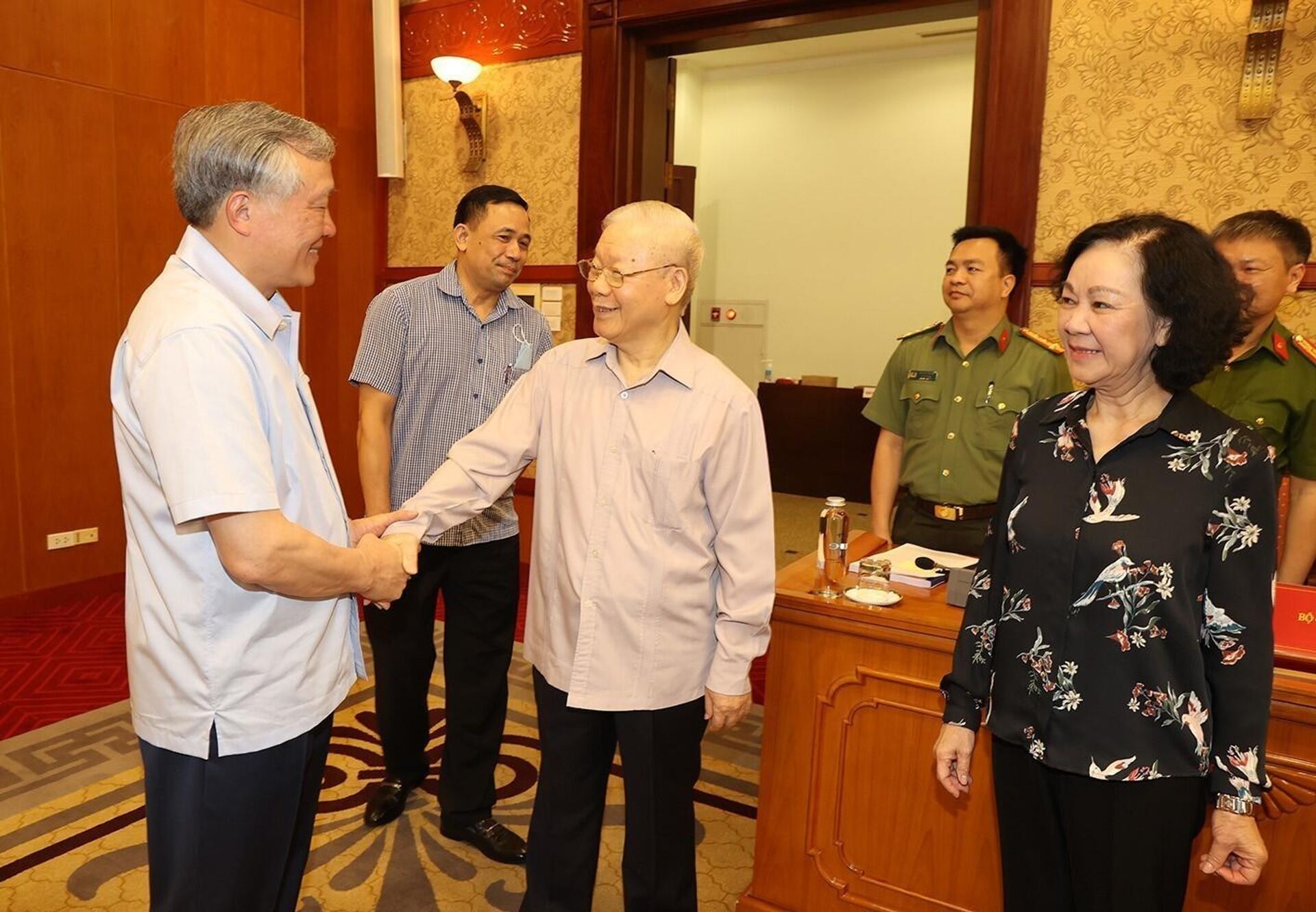 Tổng Bí thư Nguyễn Phú Trọng chủ trì họp Thường trực BCĐ Trung ương về phòng, chống tham nhũng, tiêu cực - Sputnik Việt Nam, 1920, 10.05.2023