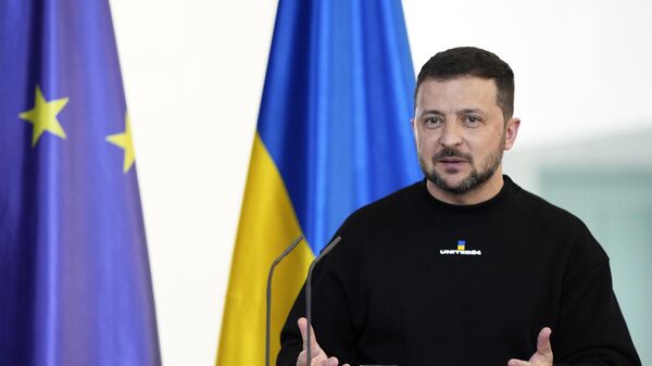 Tổng thống Ukraina Vladimir Zelensky - Sputnik Việt Nam