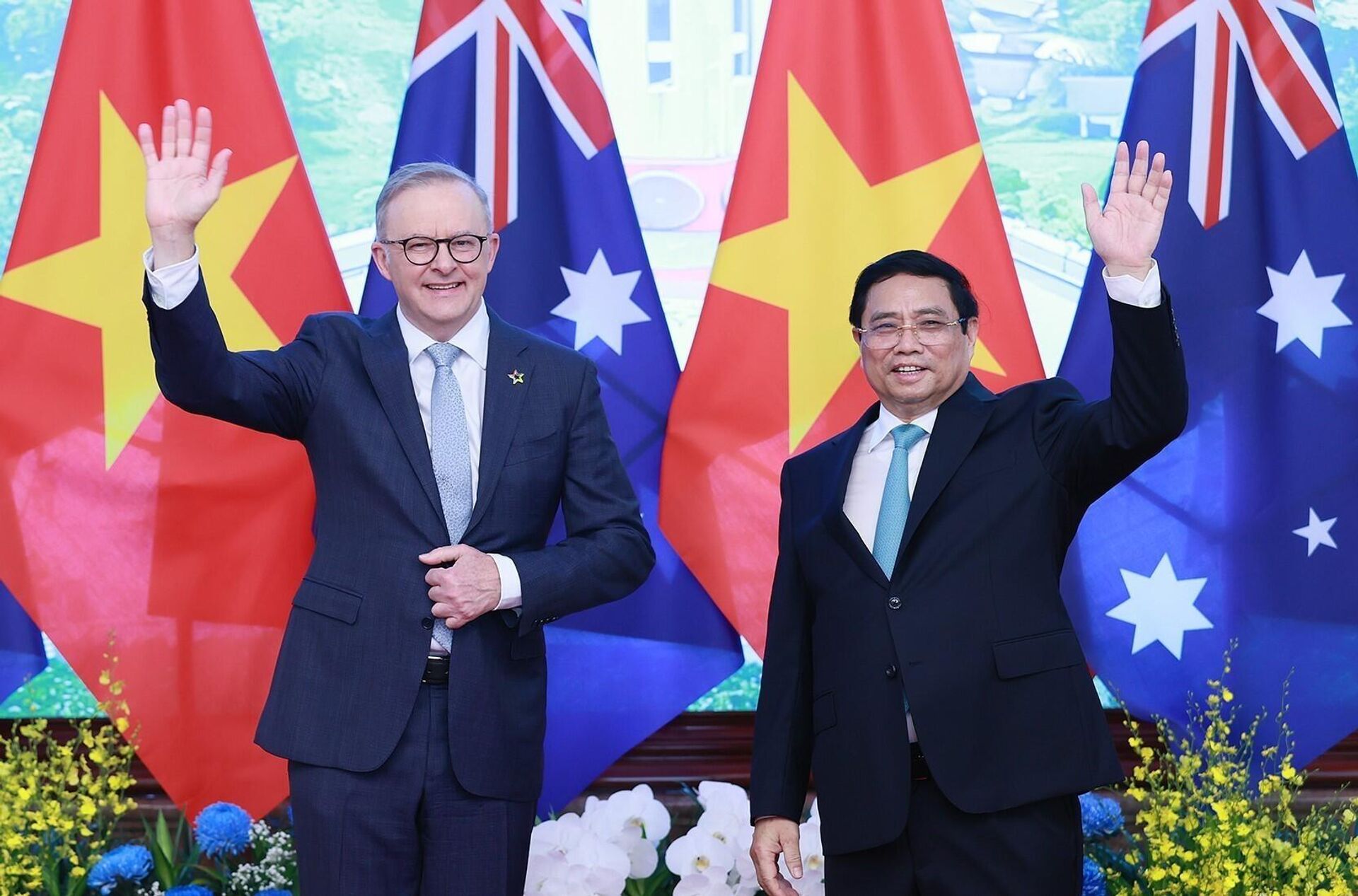 Thủ tướng Phạm Minh Chính hội đàm với Thủ tướng Australia Anthony Albanese  - Sputnik Việt Nam, 1920, 04.06.2023