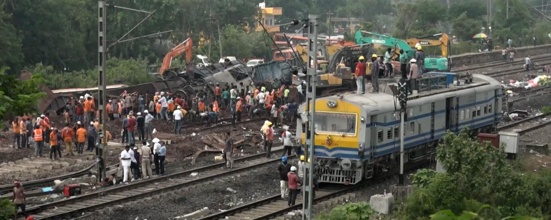 Vụ tai nạn tàu hỏa thảm khốc ở Odisha, Ấn Độ - Sputnik Việt Nam, 1920, 05.06.2023