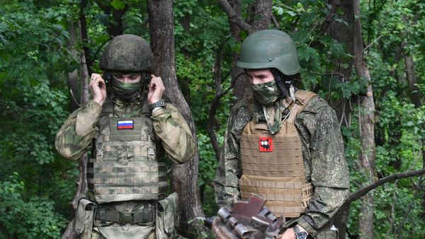 Binh sĩ Nga tham gia hoạt động chiến đấu tại LNR - Sputnik Việt Nam
