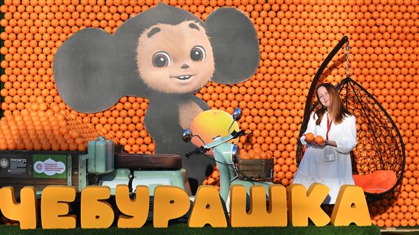 Cheburashka tại SPIEF-2023 - Sputnik Việt Nam