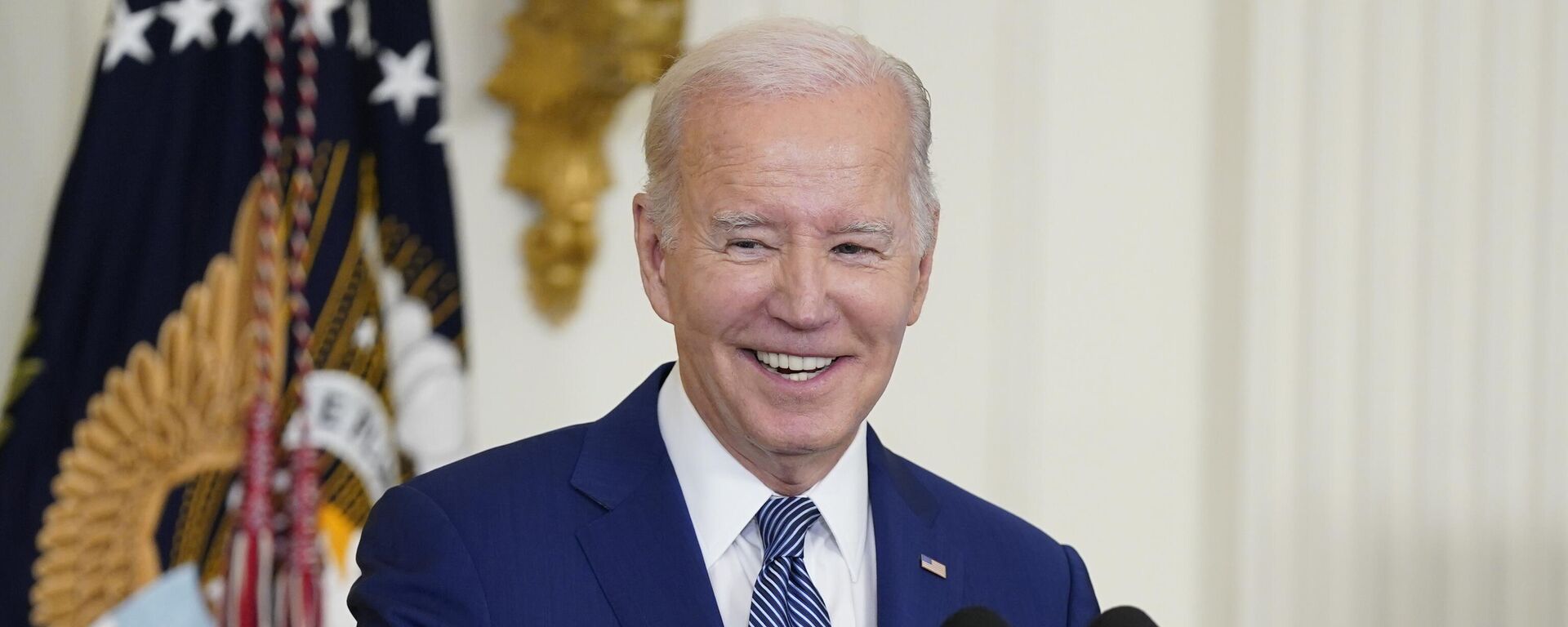 Tổng thống Hoa Kỳ Joe Biden phát ngôn tại Nhà Trắng - Sputnik Việt Nam, 1920, 22.08.2023