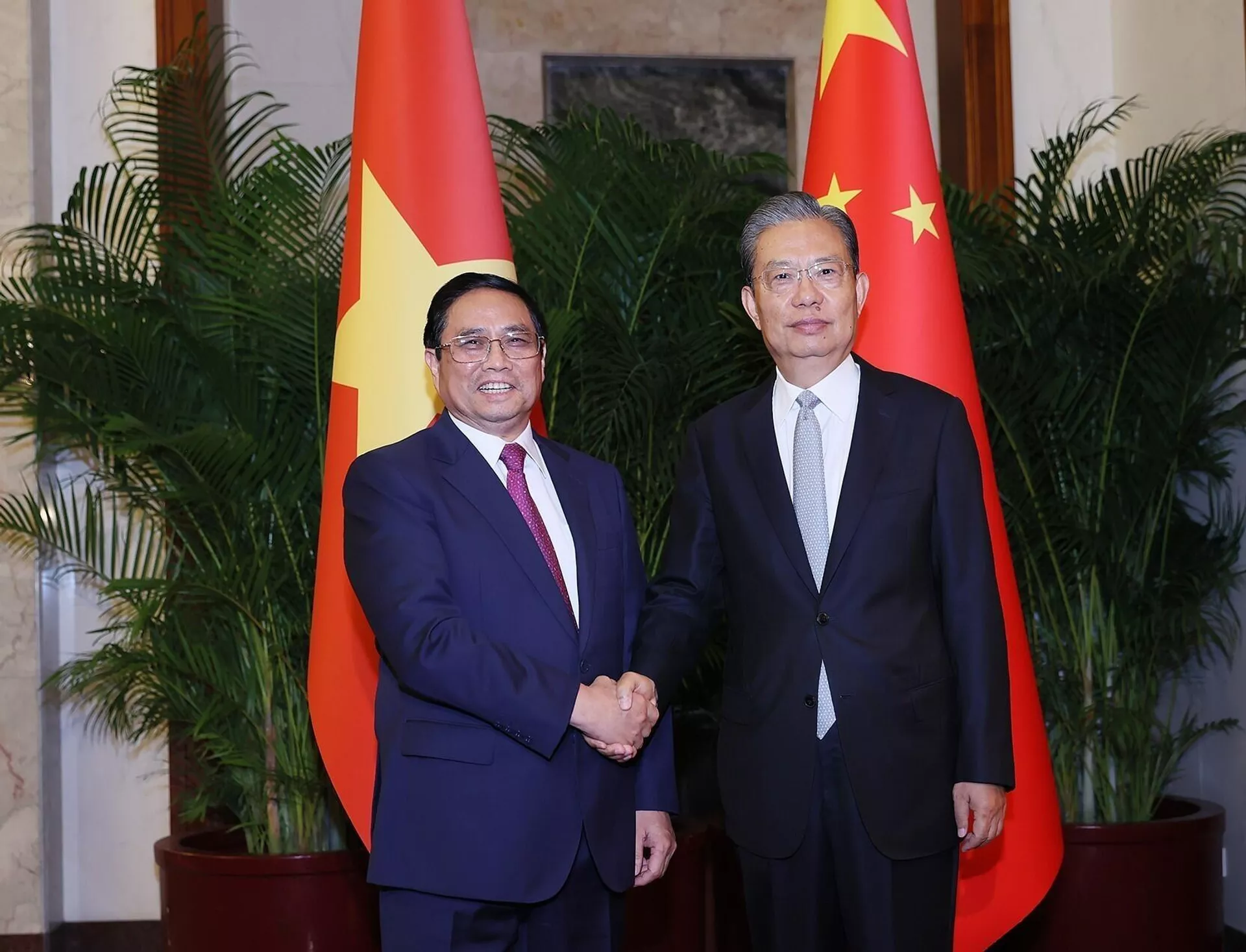 Thủ tướng Phạm Minh Chính hội kiến Uỷ viên trưởng Nhân đại toàn quốc Triệu Lạc Tế Thủ tướng Phạm Minh Chính hội kiến Uỷ viên trưởng Nhân đại toàn quốc Triệu Lạc Tế - Sputnik Việt Nam, 1920, 27.06.2023