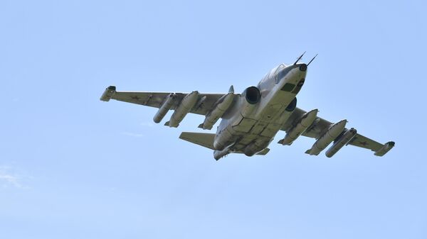 Máy bay Su-25 Grach tại chiến dịch quân sự đặc biệt theo hướng Kharkov - Sputnik Việt Nam