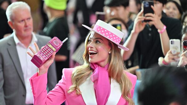 Diễn viên Margot Robbie trong cuộc gặp với fan tại Hàn Quốc - Sputnik Việt Nam