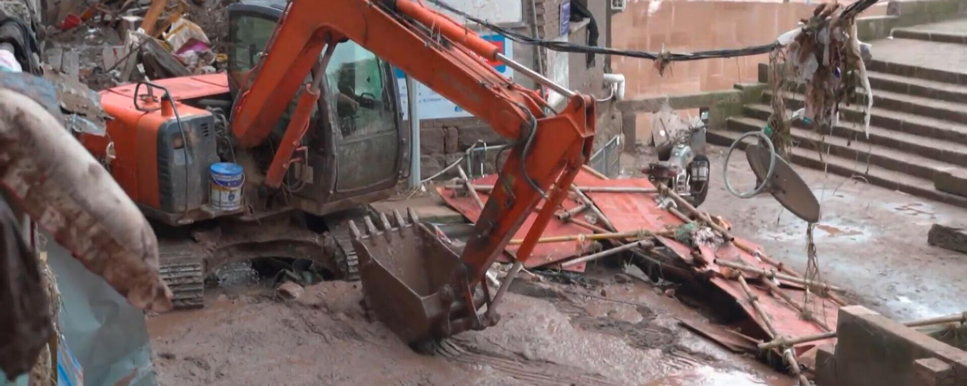 Hậu quả của mưa lớn khiến 17 người thiệt mạng ở Trùng Khánh - Sputnik Việt Nam, 1920, 07.07.2023