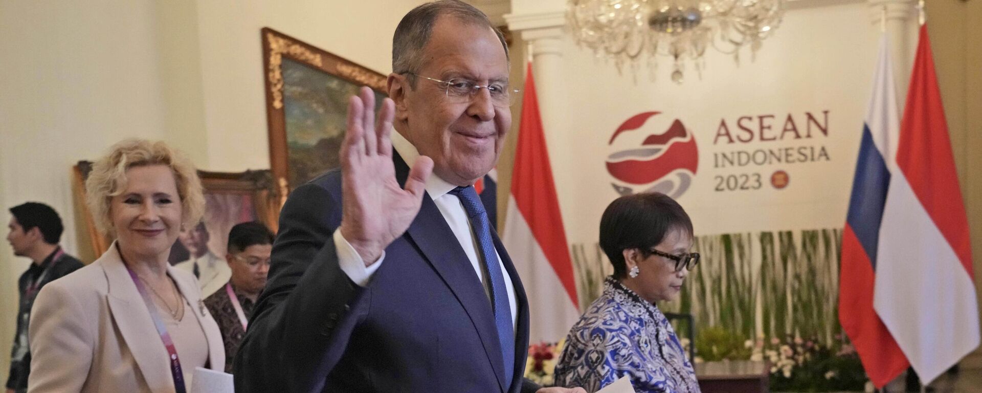 Ngoại trưởng Nga Sergei Lavrov tại Hội nghị thượng đỉnh ASEAN ở Jakarta - Sputnik Việt Nam, 1920, 13.07.2023