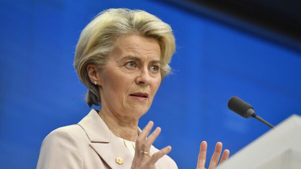 Người đứng đầu Ủy ban châu Âu Ursula von der Leyen - Sputnik Việt Nam