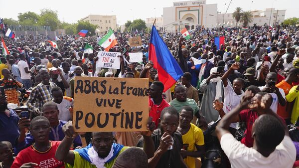 Biểu tình tại Niamey, Niger - Sputnik Việt Nam