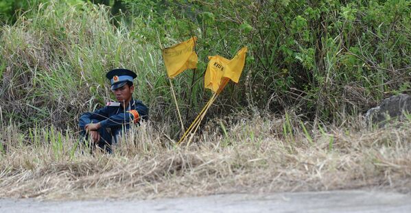 Lính Không quân Việt Nam tại sân bay Đà Nẵng, bị nhiễm chất độc màu da cam rải xuống ở Việt Nam. - Sputnik Việt Nam