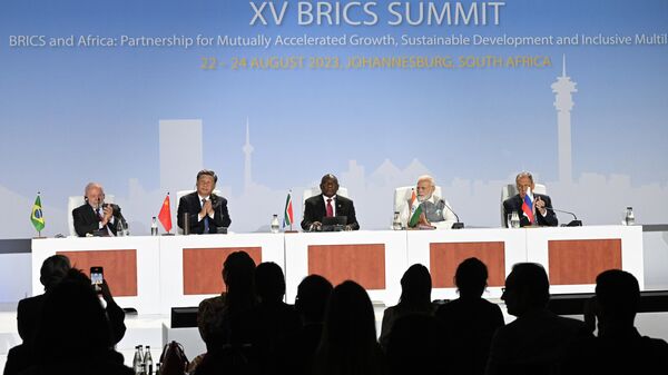 Hội nghị thượng đỉnh BRICS ở Nam Phi - Sputnik Việt Nam