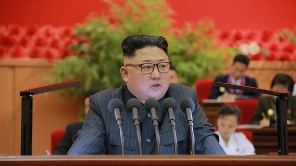 Nhà lãnh đạo Triều Tiên Kim Jong-un - Sputnik Việt Nam