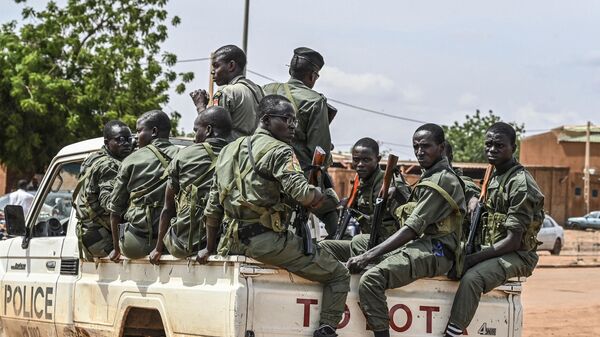 Tuần tra của Cảnh sát Quốc gia Niger - Sputnik Việt Nam