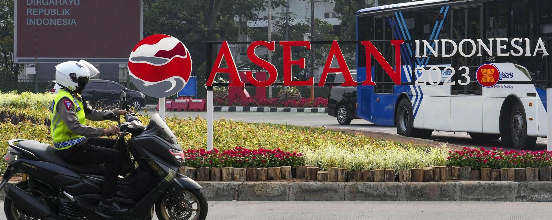 Logo Hội nghị Cấp cao ASEAN tại Indonesia Logo Hội nghị Cấp cao ASEAN tại Indonesia - Sputnik Việt Nam, 1920, 10.06.2026