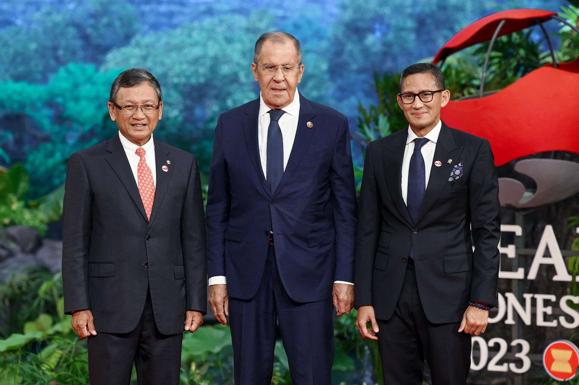 Bộ trưởng Ngoại giao Nga Sergei Lavrov tại Hội nghị Cấp cao ASEAN lần thứ 43 - Sputnik Việt Nam, 1920, 07.09.2023