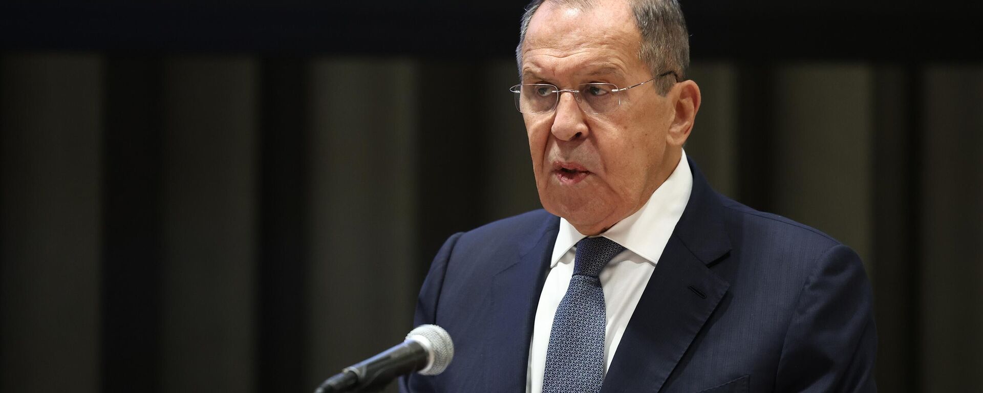 Ngoại trưởng Nga Sergei Lavrov tham dự Đại hội đồng Liên Hợp Quốc - Sputnik Việt Nam, 1920, 23.09.2023