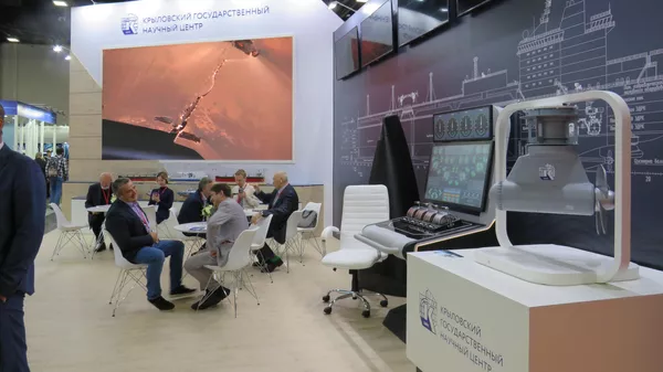 Gian hàng của Trung tâm Nghiên cứu Khoa học Krylov tại triển lãm NEVA-2023 - Sputnik Việt Nam