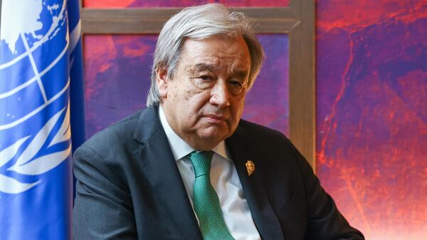 Tổng thư ký Liên Hợp Quốc Antonio Guterres - Sputnik Việt Nam