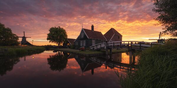 Zaanse Schans của nhiếp ảnh gia Tây Ban Nha Obed Garcia, nhận giải thưởng Highest Scoring IVRPA Member , cuộc thi 14th EPSON International Pano Awards - Sputnik Việt Nam