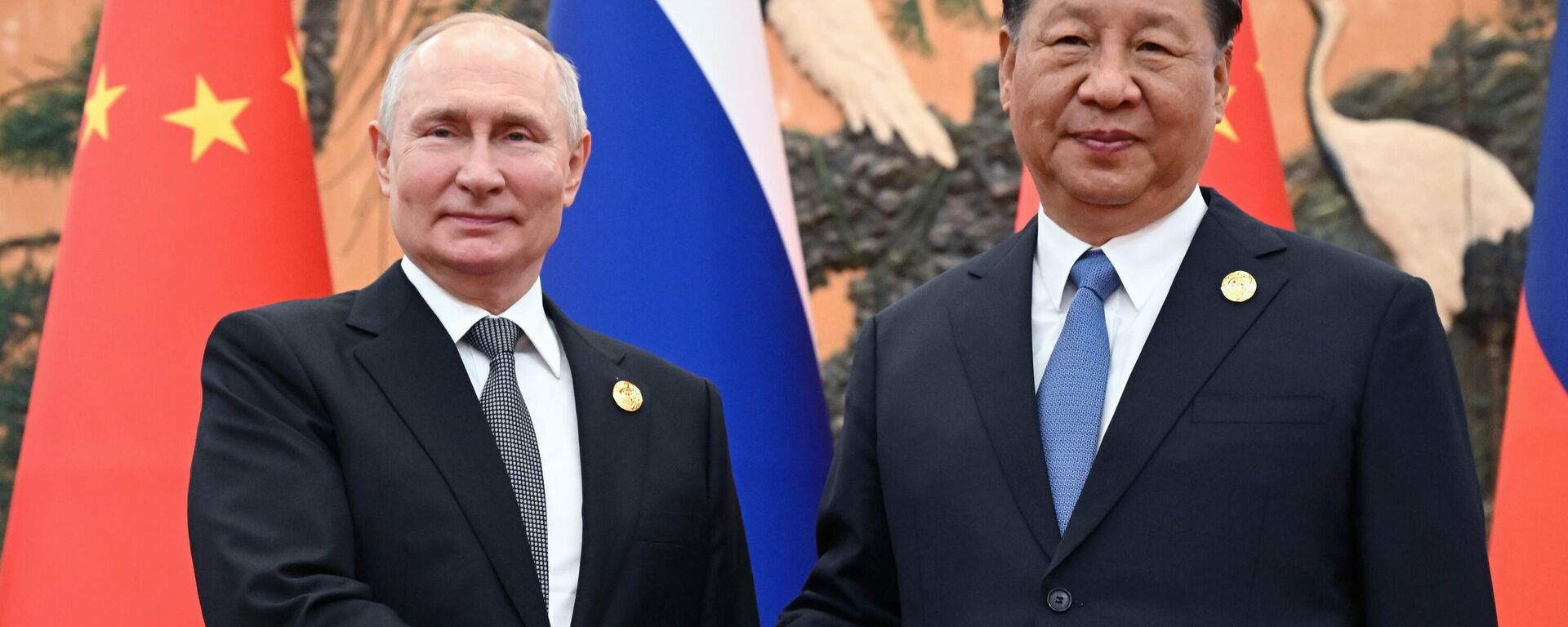 Tổng thống Nga V. Putin thăm Trung Quốc dự các sự kiện của Diễn đàn quốc tế lần thứ ba “Một vành đai, Một con đường” Tổng thống Nga V. Putin thăm Trung Quốc dự các sự kiện của Diễn đàn quốc tế lần thứ ba “Một vành đai, Một con đường” - Sputnik Việt Nam, 1920, 04.05.2025