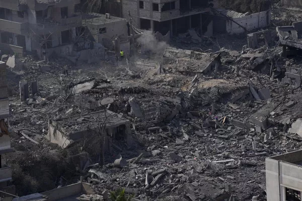 Sự tàn phá do Israel ném bom vào thành phố Gaza Sự tàn phá do Israel ném bom vào thành phố Gaza - Sputnik Việt Nam