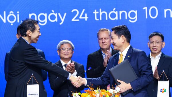 FPT và Landing AI vừa chính thức ký kết hợp tác chiến lược để phát triển kinh doanh và nguồn nhân lực ở lĩnh vực trí tuệ nhân tạo (AI) - Sputnik Việt Nam