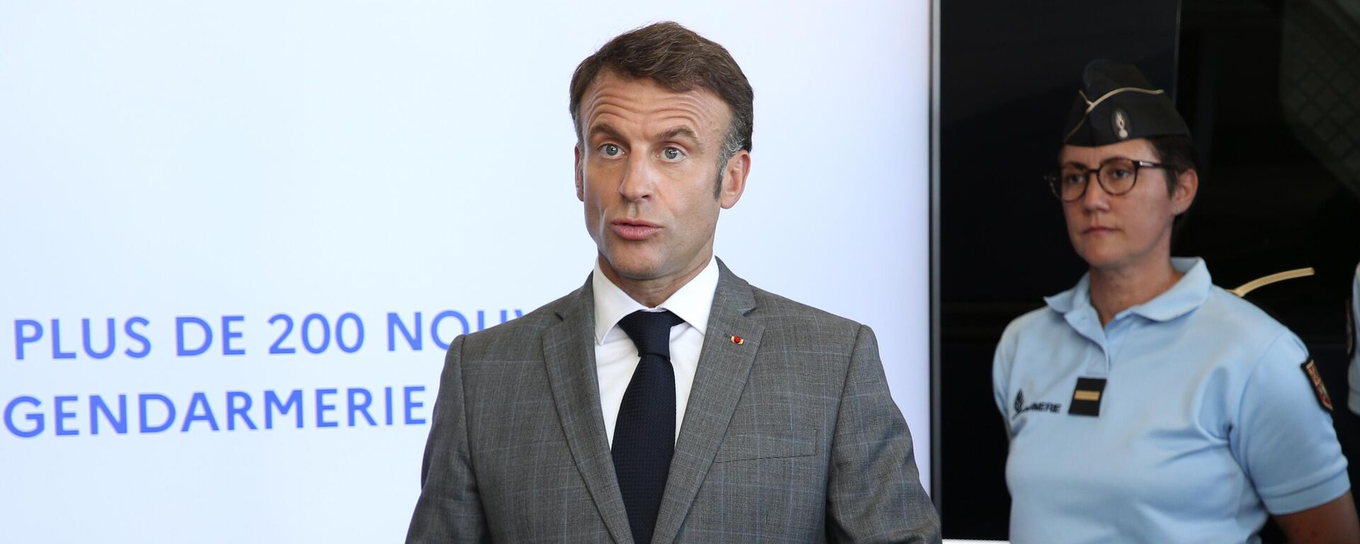  Tổng thống Pháp Emmanuel Macron - Sputnik Việt Nam, 1920, 09.03.2024