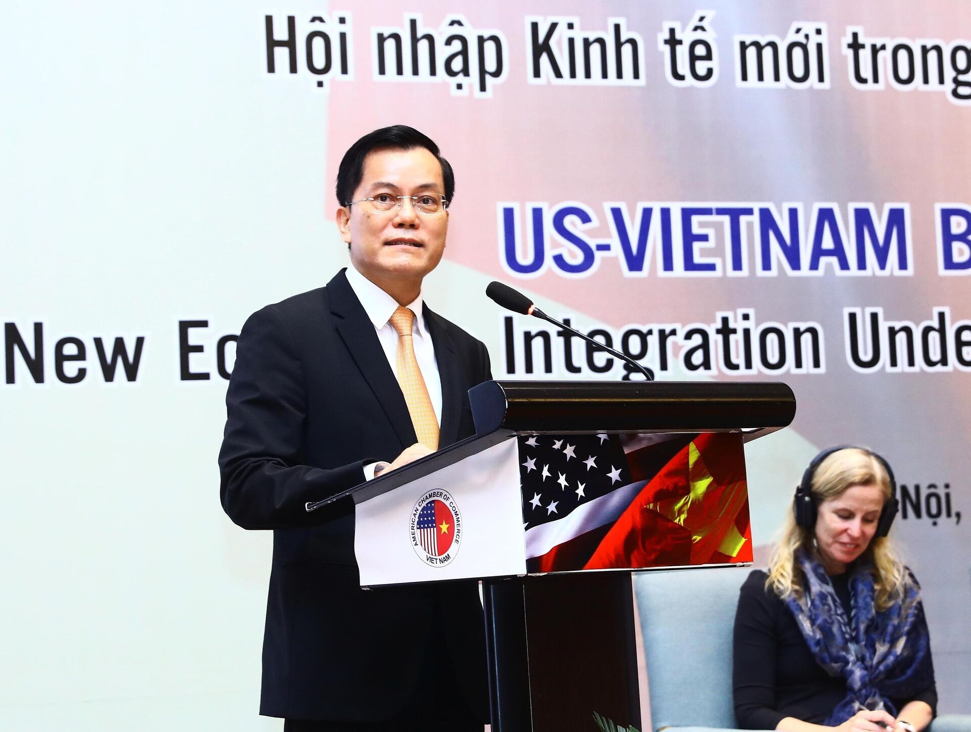 Phó Thủ tướng Trần Lưu Quang dự Hội nghị Thượng đỉnh kinh doanh Việt Nam - Hoa Kỳ 2023 - Sputnik Việt Nam, 1920, 01.11.2023