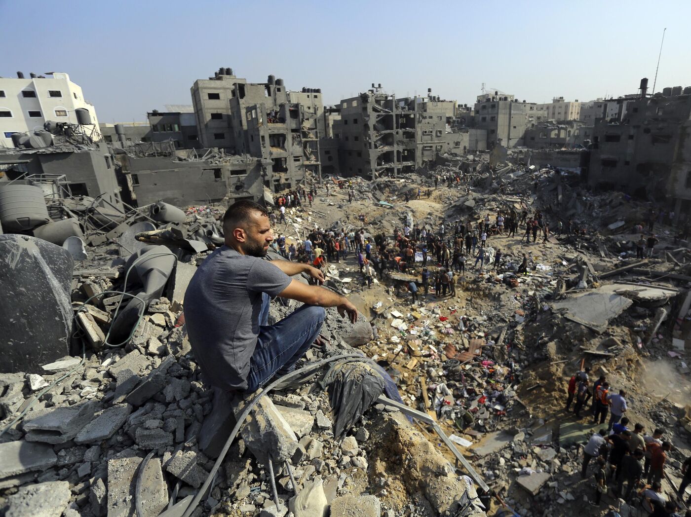 Ít nhất 150 nhân viên y tế thiệt mạng trong các cuộc không kích của Israel  vào Dải Gaza - 04.11.2023, Sputnik Việt Nam